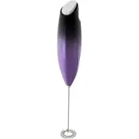 Adler AD 4499 milk frother/warmer Handheld electric Black, Violet