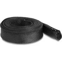 DeLOCK gaine tressée, fermeture, 3 m x 50 mm, résistant à la chaleu