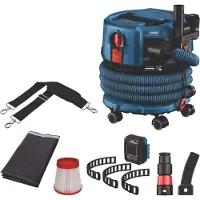 Bosch Professional 06019K2000 Professional GAS 18V-12 MC Akku-Nass-/Trockensauger