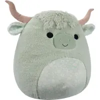 Squishmallows Peluche - 40 cm - Vache des Highlands de Fuzz A Ma - - UneTaille - Peluche