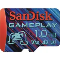 SanDisk MicroSDXC Gameplay 1 To 130 Mo/s