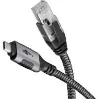 Goobay Câble Ethernet USB C vers RJ45
