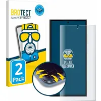 BROTECT Full-Cover Protection Mat (Samsung Galaxy S24 Ultra), Téléphone portable : film de protection, Gris