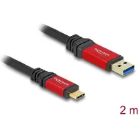 DeLOCK 80618 USB 10 Gbps Kabel USB Type-A St. zu USB Typ-C St. 2 m