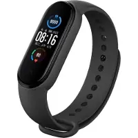 Screen Guard Professional Sangle en silicone (21 mm, Silicone), Sangles de montre, Noir