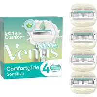 P & G Gillette Venus Comfortglide Sensitiv Lames de rechange, 4 pièces