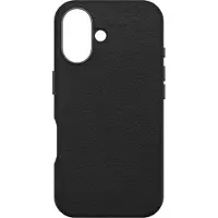 Otterbox Symmetry Apple iPhone 16 Back Cover avec Aimant MagSafe Cuir Noir