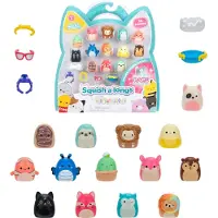 Jazwares Squish A Longs : Coffret de 14 figurines (référence W1)