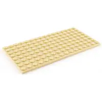 LEGO 8x16 Panneaux de construction Beige clair - 92438 NOUVEAU Quantité 10x