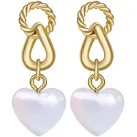 Victoria Hyde Boucles d'oreilles or / blanc