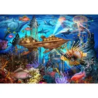 Bluebird Puzzle Ville sous-marine 1000 pièces