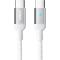 JOYROOM S-CC100A10 Extraordinary Series 100W Type-C to Type-C Fast Charging Data Cable 1.2m-White