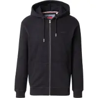 Superdry Essentials Logo Full Zip Sweatshirt Noir M Homme