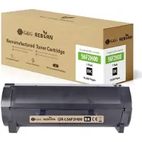 G&G Toner de rechange Lexmark 56F2H00 Compatible noir 15000 pages Reborn remanu (CF)
