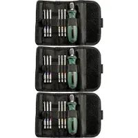 Metabo 3 x lot de 7 Bit-Rolltasche (Fente de vis, Torx TX)