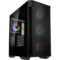Kolink Pro Gamersware Observatory Z Mesh - Midi Tower - PC - Schwarz - ATX - EATX - micro ATX - Mini-ITX - ABS - Netz - Stahl - Gehärtetes Glas - Multi