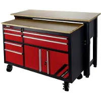 Holzmann Set établi de travail + table de travail