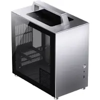 Jonsbo T8 PLUS - Mini Tour - PC - Argent - Mini-ITX - Aluminium - Acier - Verre trempé - Midi/Minitower - Mini-ITX