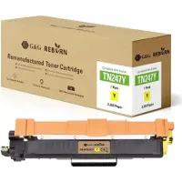 G&G Toner de remplacement Brother TN-423Y Compatible Jaune 4000 pages Reborn remanufacturé (Y)