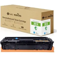 G&G Toner de rechange HP 201X Compatible Cyan 2300 pages Reborn remanufactured 212 (C)