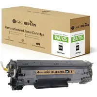 G&G Toner Remplace HP, Canon 85A, 725 Compatible Noir 1600 pages Reborn Rema