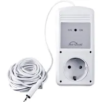 Wallair Fiche intermédiaire d'interrupteur d'air extrait BL110K 1400W Blanc