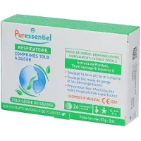 Puressentiel Respiratoire Toux Sèche ou Grasse 24 pc(s) Comprimé(S) À Sucer