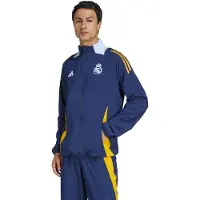 Adidas Real Madrid Tiro 24 Competition Presentation Tracksuit Jacket Bleu L / Regular Homme