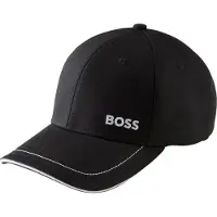 BOSS Casquette noir / blanc