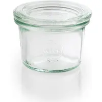 Aps Original Weck Weck-Gläser mit Deckel, 12er Set, Inhalt: 0,08 Liter