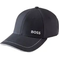 BOSS Casquette bleu foncé / blanc