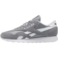 Reebok Baskets basses 'Classic' gris / rouge / noir / blanc