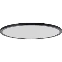 Brilliant Plafonnier LED moderne TUCO | Panneau à intensité variable par télécommande | Couleur de lumière réglable + fonction veilleuse | Ø 50 cm | 33W 3900 lumens 3000 à 6500 Kelvin | Plastique