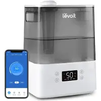 Levoit 6L Humidificateur Top Fill Humidificateur Wlan 28dB APP Contrôle Alexa Auto ;