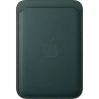 Apple Portefeuille FineWoven MagSafe avec fonction 'Find-Mine' - Vert foncé