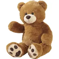 Heunec ours "Floppy" couleur marron taille 100 cm