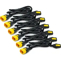 APC 6x câble d'alimentation C13 / C14 1,2m