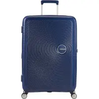 American Tourister Soundbox Valise à 4 Roulettes Extensible 55 cm Midnight Navy