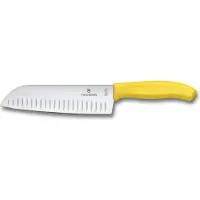 Victorinox Swiss Classic Santoku 17 Cm Chef Knife Jaune