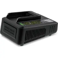 Kärcher 2445033 Battery Charger 18v Noir One Size / EU Plug 220V