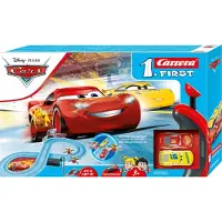 Carrera Circuit de course électrique Disney Cars - FIRST - A partir de 3 ans