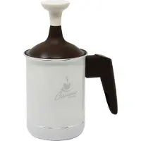 Pedrini 02CF043 Mousseur et réchauffeur de lait Électrique portatif Marron, Blanc