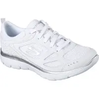 SKECHERS Baskets basses 'Summits Suited' blanc