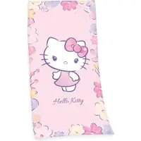 Herding Hello Kitty Velour Towel 75x150 Cm Rose