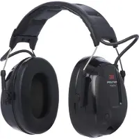 3M Peltor Casque serre-tête vertical 3M ProTac III Slim MT13H220A - Isolation acoustique 26 db - Noir