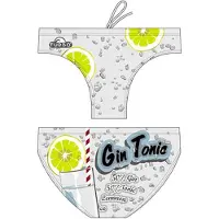 Turbo Gin Tonic Swimming Brief Blanc 3XL Homme