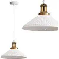 Toolight Lampe Suspendue APP1172-1CP White