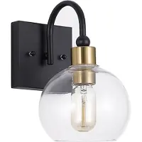 Toolight Applique Murale APP1580-1W Transparent