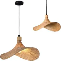 Toolight Lampe Suspendue APP1642-1CP 30cm Beige