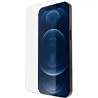 Muvit TIGER GLASS PLUS VERRE TREMPE RECYCLE IPHONE 12/12 PRO - Protection Ecran, Verre Recyclé Ultra Résistant 9H+, Anti-traces de doigt, Haute Sensibilité tactile, Applicateur Pose facile, Garantie à vie